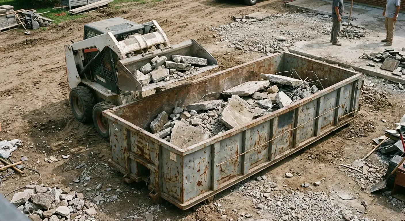 Heavy Concrete Patio Removal in Belton, TX