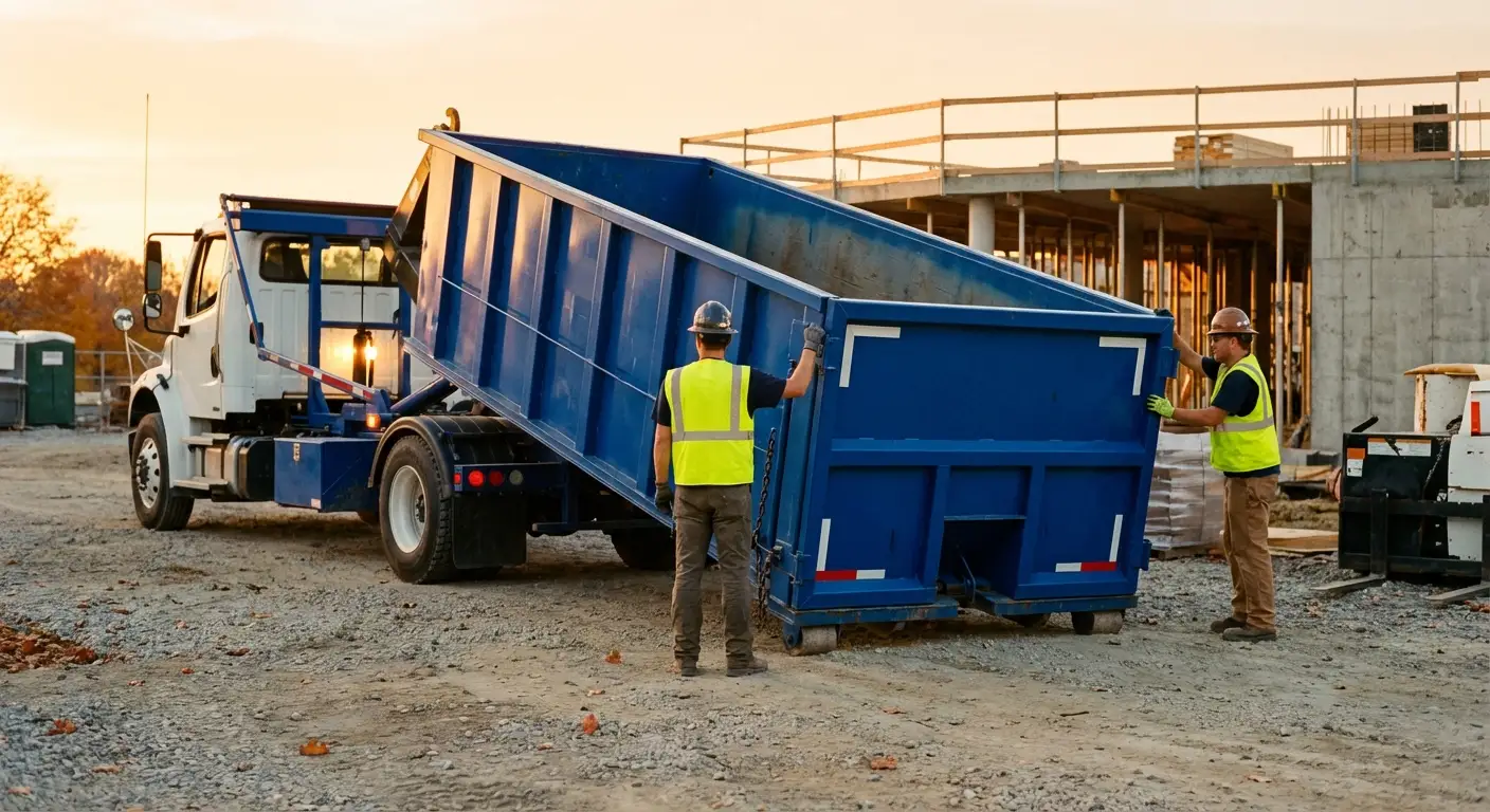 Commercial dumpster rental delivery in Belton, TX