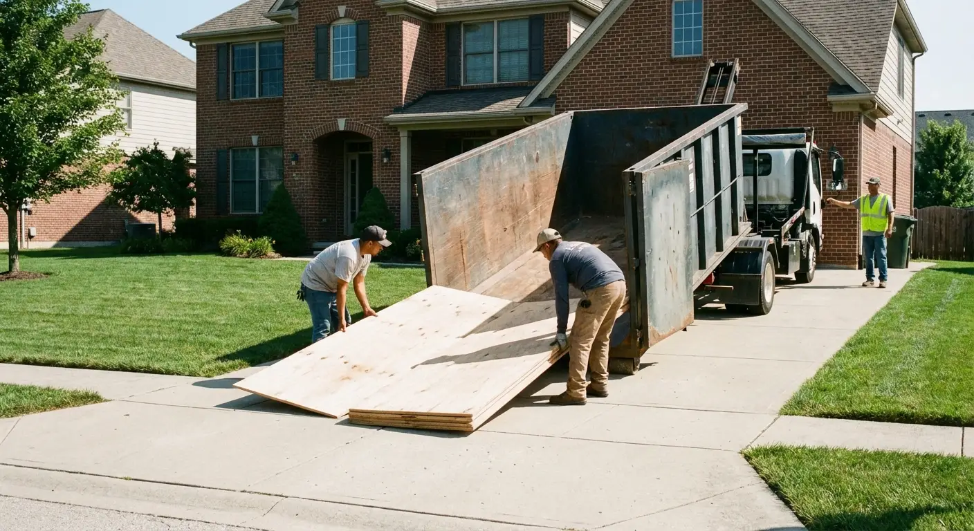 Chalk Ridge Dumpster Rental safety standards visualization in Belton, TX